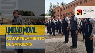 Acuartelamiento de Sangenís del regimiento de Pontoneros y especialidades de Ingenieros  Pontoneros [upl. by Robbert]