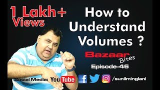 How to Understand Volumes  stock market Hindi video Episode46  Sunil Minglani [upl. by Lyford]