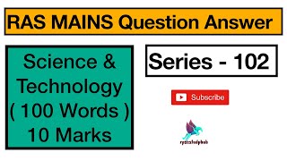 Series 102  Ras Mains Answer writing Practice [upl. by Mathilda]