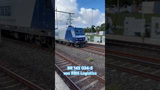 Eben gerade BR 145 0345 von RBH Logistics und Regio 193 6053 [upl. by Brittani]