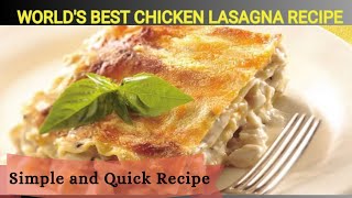 Craving Chicken Lasagna Discover the Ultimate Recipe here [upl. by Bachman]