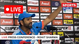 LIVE PRESS CONFERENCE  Asia के Champion बनने के बाद क्या बोले कप्तान Rohit Sharma  Virat  Gill [upl. by Ecirehs211]