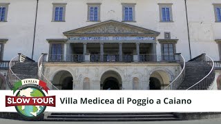 Syusy Blady fra le Ville Medicee della Toscana Villa Medicea di Poggio a Caiano  Italia Slow Tour [upl. by Allenod]