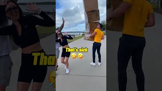 Falling Box Prank ‼️😂 THE LAST ONE 🥶🤯 shorts [upl. by Gretna]