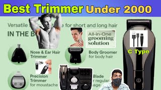 Best Trimmer Under 2000  All In One Trimmer  Morphy Richards Trimmer Review  Top Brand Trimmer [upl. by Kozloski]