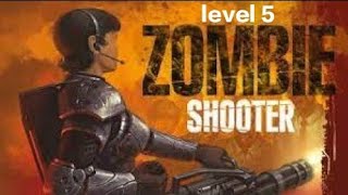 ZOMBIE SHOOTER LEVEL 57 GAME PLAY [upl. by Ailehpo]