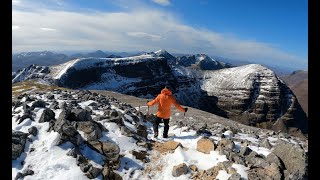 Beinn Eighe Munros amp Triple Butress Torridon 310324 [upl. by Melissa410]