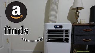 AMAZON ZAFRO PORTABLE AIR CONDITIONER UNBOXING AND INSTALLATION 2024 [upl. by Kinnard931]