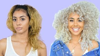 How to Bleach Hair  Curly Hair APPROVED [upl. by Hildegard]