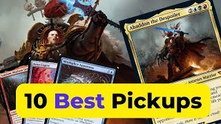 ADD THESE 10 BUDGET PICKUPS FOR ABADDON THE DESPOILER  MTG  EDH WARHAMMER 40K  commanderclaw [upl. by Eibreh]