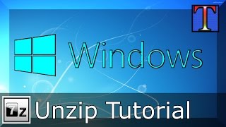 How To Unzip A File In Windows 10 Using 7Zip  Quick amp Easy Tutorial  1440p60 [upl. by Oinegue]