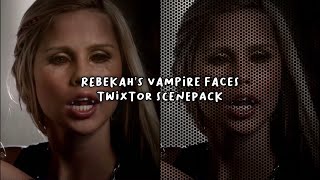 Rebekah’s Vampire Faces Twixtor Scenepack [upl. by Sal]