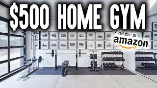 How to BUILD a 500 HOME GYM on AMAZON [upl. by Marston]