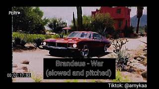 Brandeus  War slowed amp pitched forzahorizon5 [upl. by Nanahs]