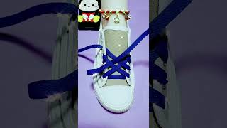 How to tie shoe laces  Tie your shoes  Shoelacing styles P3221023 shoelaces shoelacing fashion [upl. by Capone927]