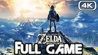 ZELDA BREATH OF THE WILD Gameplay Walkthrough FULL GAME 4K ULTRA HD No Commentary [upl. by Joice587]