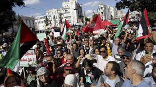 Des Tunisiens remercient lAfrique du Sud pour sa plainte contre Israël [upl. by Brunell]