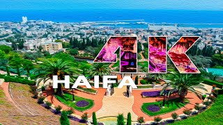 HAIFA  ISRAEL  A TRAVEL TOUR  UHD 4K [upl. by Quickman92]