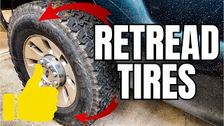 Retread Tires  And Why You Should Use Them Cheap Truck Tires [upl. by Naesad]