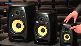 KRK VXT Series Studio Monitors Overview  Sweetwater Sound [upl. by Roselia445]