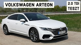 Volkswagen Arteon teszt  Ez a külső SZÍVDÖGLESZTŐ [upl. by Hailat643]