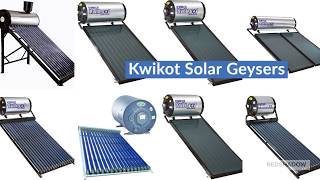 Popular Kwikot Solar Geyser Models South Africa [upl. by Lacefield]