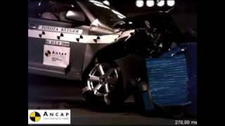 Toyota Kluger 2008 ANCAP Crash Test 5 stars [upl. by Eyeleen]