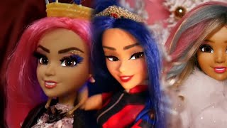 Disney Descendants Stop Motion Music Video Compilation  Queen of Mean  One Kiss  Christmas Rewind [upl. by Halivah]