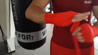 How to wear RDX Hand Wraps [upl. by Inah]