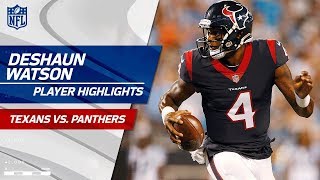 Every Deshaun Watson Play Against Carolina  Texans vs Panthers  Preseason Wk 1 Player Highlights [upl. by Nedarb]