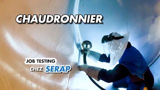 Je teste le métier de chaudronnier en immersion chez Serap qui recrute en Mayenne [upl. by Clarey]