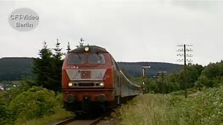 Die Baureihen 218 215 65 und der Itino im Odenwald [upl. by Ttirrem]