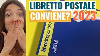 LIBRETTO POSTALE 2023 la mia onesta opinione sui libretti di risparmio postale per gestire i soldi [upl. by Lehteb]