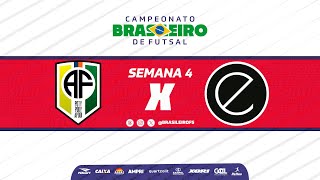 Campeonato Brasileiro  Apodi x Yeesco  Semana 4  Ao vivo [upl. by Amitarp]