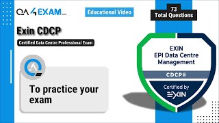 Exin CDCP Exam Certified Data Centre Professional Exam [upl. by Phox]