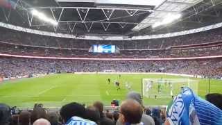 Wigan Athletic FA Cup Final Goal View From the Crowd HD [upl. by Qiratla]