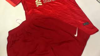 Uniforme o Jersey Tradicional Liverpool temporada 20212022 [upl. by Jozef]