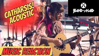 Music Reaction  BANDMAID  カタルシス quotCatharsisquot Acoustic Ver Official Live Video [upl. by Aihsiym118]