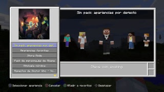 Cómo cambiar personajes en Minecraft PS4 [upl. by Dahlstrom]