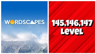 Wordscapes  145146147 Level Answers [upl. by Aerdnaid]