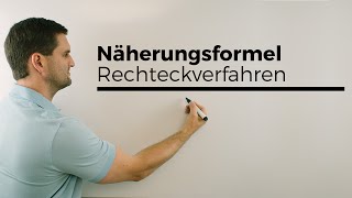 Näherungsformel zum Rechteckverfahren Numerische Integration  Mathe by Daniel Jung [upl. by Christensen]