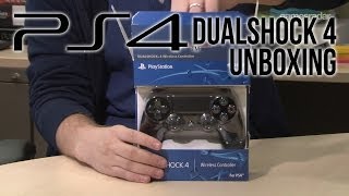 PS4 Dualshock 4 controller unboxing [upl. by Allerbag968]