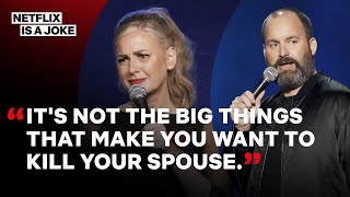 Hot Takes Comedy Couple Christina P amp Tom Segura On Being Parents [upl. by Pearle928]