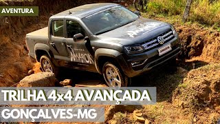 TRILHA OFF ROAD AVANÇADA Confira nossa aventura em GonçalvesMG [upl. by Ylremik]