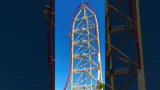 Top Thrill Dragster  Cedar Point 2020 [upl. by Annaohj]