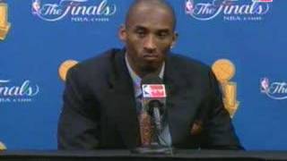 Postgame Presser Kobe Bryant Game 6 [upl. by Anawit]