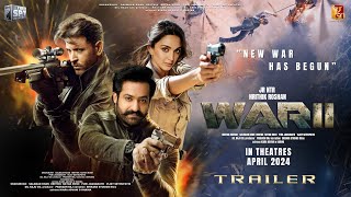 WAR 2  Trailer  Hrithik Roshan  Jr NTR  Salman Khan amp Shah Rukh Khan  Kiara Advani  Yash Raj [upl. by Novek804]