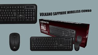 Volkano Wireless Keyboard And Mouse Sapphire series from Takealot Unboxing [upl. by Balliol]