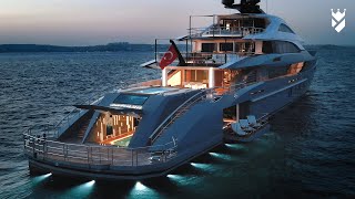 IS THIS THE MOST BEAUTIFUL SUPERYACHT IN THE WORLD BILGINS 80M quotTATIANAquot [upl. by Danais]