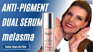 Clareador Antipigment Dual Serum Eucerin  resenha [upl. by Narol]